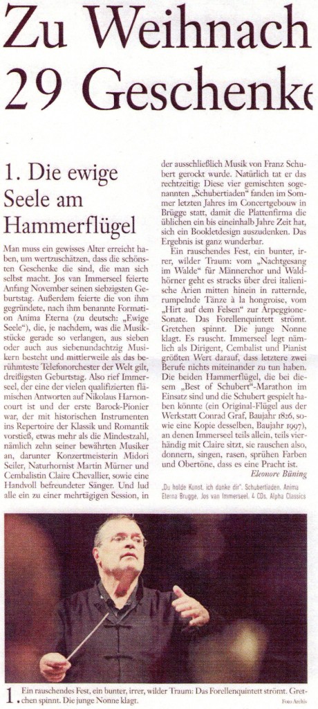 frankfurter allgemeine Schubertiade